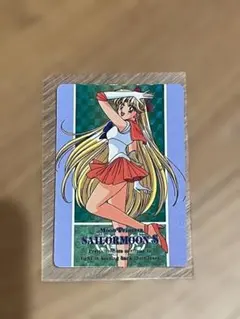 【角にスレあり】セーラーヴィーナス キラカード No.389 アマダ 当時物