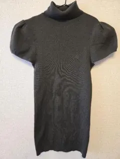 美品✨バーバリーブルーレーベル カーキ半袖ニット