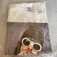 カートコバーン　NIRVANA フォトＴシャツ　Ｌのサムネイル