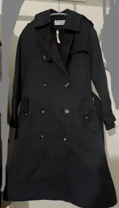 2/1終了 ÉTONNÉ 紺色トレンチコート　ネイビー