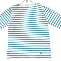 美品 ORCIVAL ボーダーカットソー バスクシャツ レディース S