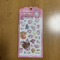 新品未使用品　My Melody Tok! Tok! ステッカー 30枚入り