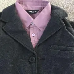 BeBeスーツ&コムサシャツ120 入学式卒園式七五三