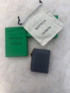 BOTTEGA VENETA ボッテガヴェネタ イントレチャート 二つ折り財布のサムネイル