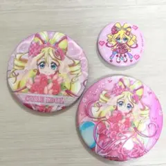 キミとアイドルプリキュア♪ 感謝祭 & ドットアート　キュアアイドル　缶バッジ