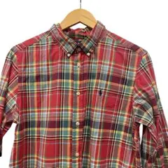 Polo Ralph Lauren チェック長袖シャツ　ボーイズ18-20サイズ