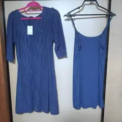 ミッシュマッシュ　MISCHMASCH ニットワンピース