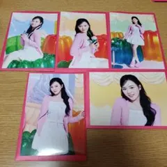 NiziU ラントレ ポップアップ リオ 5枚セット