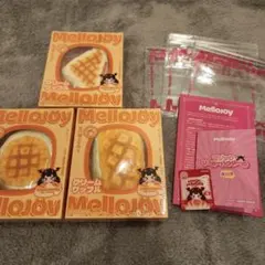 mellojoy メロジョイ　スクイーズ　ワッフル　3種セット　シュリンク付