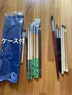 絵画　画用筆　水彩画　平筆　絵筆　削用筆　まとめ売り　水墨画　日本画　面相筆のサムネイル