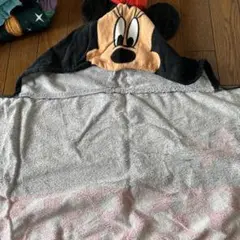 ミニー　フード付きタオル