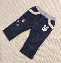 ミキハウス　あったかいズボン80