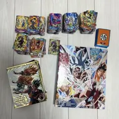 スーパードラゴンボールヒーローズ カードセット ファイル2冊 カード約815枚