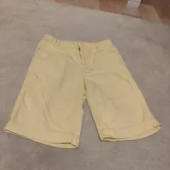 ギャップキッズの黄色のショートパンツ☆サイズ150
