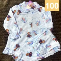 新品　ディズニー　アナ雪　パジャマ　100㎝　長袖　上下　女の子