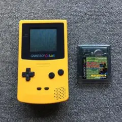 ゲームボーイカラー本体ジャンク ソフト付き