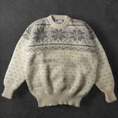 90s SNOWY PEAK モヘア メリノ ニット セーター
