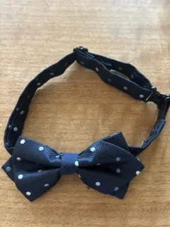 コムサイズム　ネイビー　蝶ネクタイ