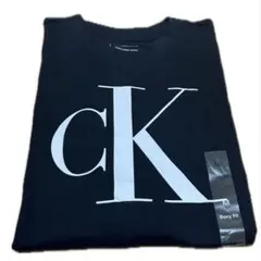 【海外限定】CKロゴ ブラック Tシャツ