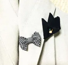 ❤️【お値下げ】新品 ブローチ GRAVITAS & GRACE 2個セット日本製