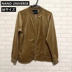 【美品】NANO UNIVERSE ブルゾンアウター　パーカー　イエロー
