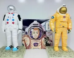 宇宙兄弟 3D ブックスタンド 南波六太 南波日々人 フィギュアのサムネイル