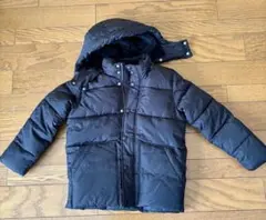 ブラックキルティングダウンコート