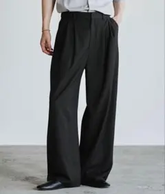 WYM ARC CURVED AMUNDSEN SLACKS Lサイズ WYM ARC CURVED AMUNDSEN SLACKS - メルカリ