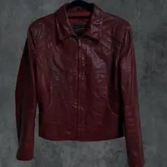 00s archive leather single riders jacket