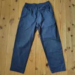 ネイビー ワイドパンツ