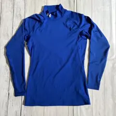 UNDER ARMOUR アンダーアーマー 長袖インナーシャツ 青　LGサイズ