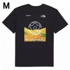 ザ ノースフェイス フラワープリント 半袖Tシャツ M 黒 ブラックのサムネイル