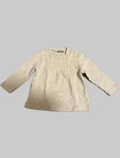 ベージュ 長袖 トップス