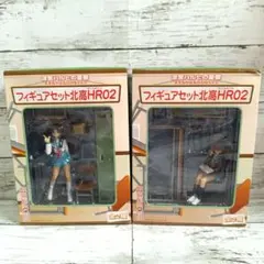 涼宮ハルヒの憂鬱 長門有希 朝倉涼子 フィギュアセット 北高HR02 全2種のサムネイル