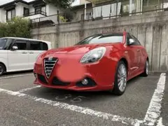 アルファロメオ ジュリエッタ 赤本革シート スポルティーバ 18インチ 