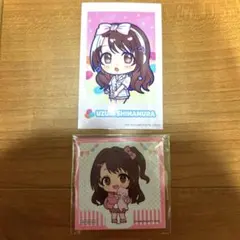 デレステ 島村卯月 ミニブロマイド チェキ ステッカーのサムネイル