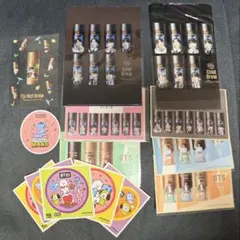 BTS ミニクリアファイル、ミニバッグ、ステッカー、ビジュアルシート　まとめ売り