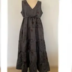 resil レジル×桐生ヴィンテージフラワーキャミソールドレス ヤマダヤ