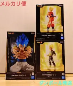 フィギュア ドラゴンボール CLEARISE 孫悟空 ベジータ ゴジータ