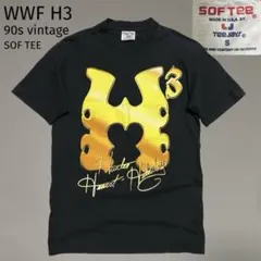 極美品 USA製 90s WWF トリプルH プロレスTシャツ シングルステッチのサムネイル