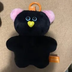 mojojo ぬいぐるみ マスコット キーホルダー 黒　ブラック