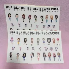 BLACKPINK THE GAME フェイスマスク ステッカー 12枚セットのサムネイル