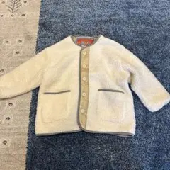 MARKY'S ボアジャケット① 120 アイボリー