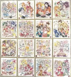 プリキュア 色紙ART-20周年special-3 全16種コンプリートセット