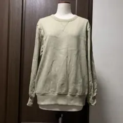 GU スウェット ベージュ　Lサイズ