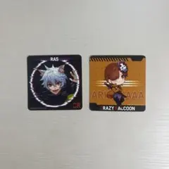 キャラクターグッズ　カード　バッジ2個