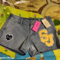 JENNI デニムショートパンツ　160cm  ①