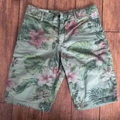 FRANKLIN & MARSHALL 花柄 ハーフパンツ LEO 28のサムネイル