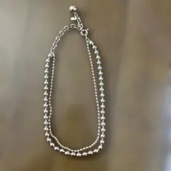 ユナイテッドアローズbeauty＆youth メタルボールチェーン2連ネックレス