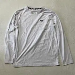 ⭐️FILA⭐️白・トップス・シャツ・長袖・ロングTシャツ・ロンT